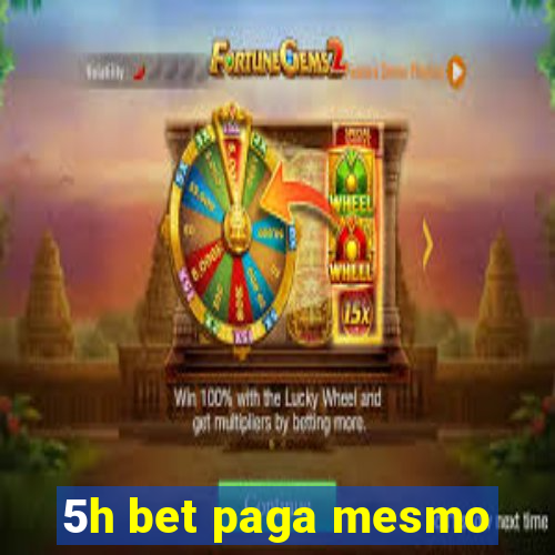 5h bet paga mesmo